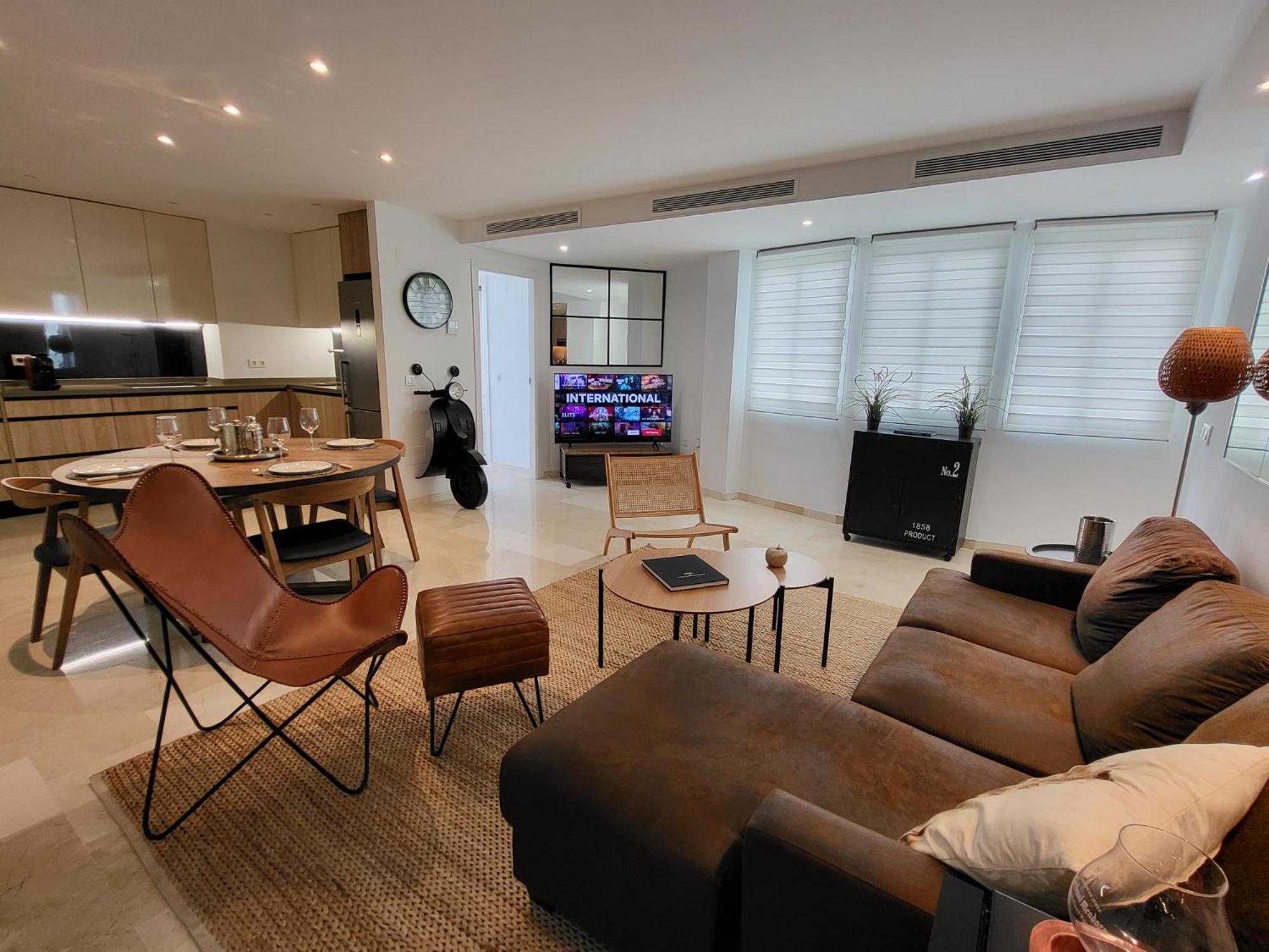Marbella Edificio Puerto Azulアパートメント エクステリア 写真